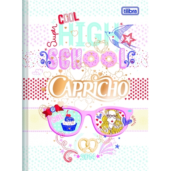 Agenda Capricho Petit Capa Dura - Tilibra Agenda Capricho Petit Capa Dura - Tilibra