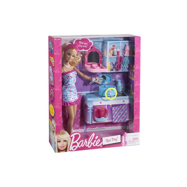 Conjunto - Boneca Barbie - Salao de Beleza MATTEL