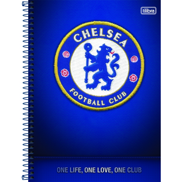 Caderno Universitário Capa Dura Chelsea - 1 Matéria - 96 Folhas - Tilibra Caderno Universitário Capa Dura Chelsea - 1 Matéria - 96 Folhas - Tilibra
