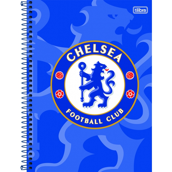 Caderno Universitário Capa Dura Chelsea - 1 Matéria - 96 Folhas - Tilibra Caderno Universitário Capa Dura Chelsea - 1 Matéria - 96 Folhas - Tilibra