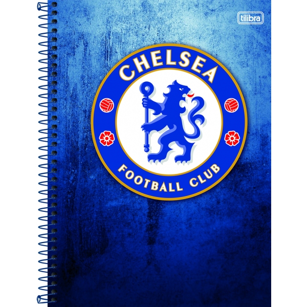 Caderno Universitário Capa Dura Chelsea - 1 Matéria - 96 Folhas - Tilibra Caderno Universitário Capa Dura Chelsea - 1 Matéria - 96 Folhas - Tilibra