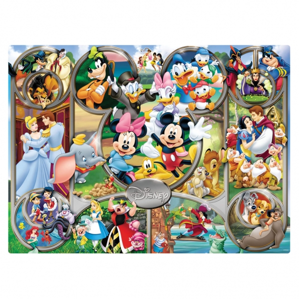 Jogo Quebra Cabeca Puzzle 60 Pecas Disney +4 Anos Grow - Ri Happy