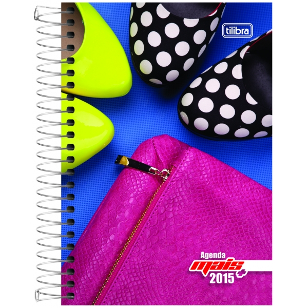 Agenda Mais + Feminina 2015 Tilibra Papelaria Japuíba