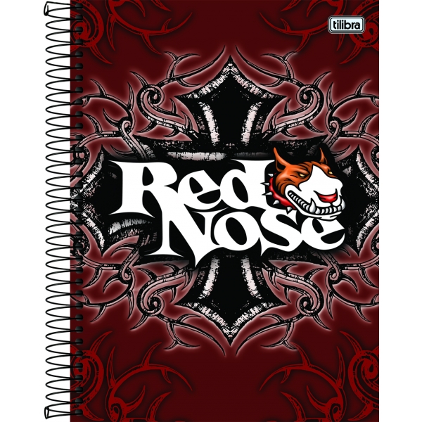 Caderno Universitário Capa Dura Red Nose - 1 Matéria - 96 Folhas - Tilibra Caderno Universitário Capa Dura Red Nose - 1 Matéria - 96 Folhas - Tilibra