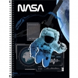Caderno Universitário Capa Dura NASA - 10 Matérias - 160 Folhas - Tilibra