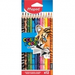 Lápis de Cor Color'Peps Animals 12 Cores - Maped