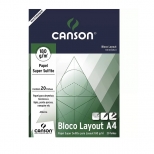 Bloco Layout  A4  180g/m2 - Canson