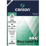 Bloco Layout  A4  120g/m2 - Canson