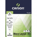 Bloco Layout  A3  90g/m2 - Canson