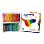 Giz Pastel Oleoso Maxi 24 cores - Giotto