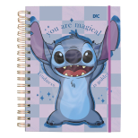 Caderno Smart Universitário Disney Stitch - 10 Matérias - 80 Folhas - DAC