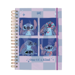 Caderno Smart Colegial Disney Stitch - 10 Matérias - 80 Folhas - DAC