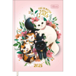 Agenda Costurada Petit Purrfect Cats - Tilibra