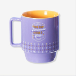 Caneca Com sua Amizade 400ml - Zona Criativa