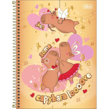 Caderno Universitário Capa Dura Capyclub - 1 Matéria - 80 Folhas - Tilibra