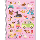 Caderno Universitário Capa Dura Hug Me - 1 Matéria - 80 Folhas - Tilibra