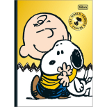 Caderno Brochura Capa Dura Colegial Snoopy 160 Folhas - Tilibra