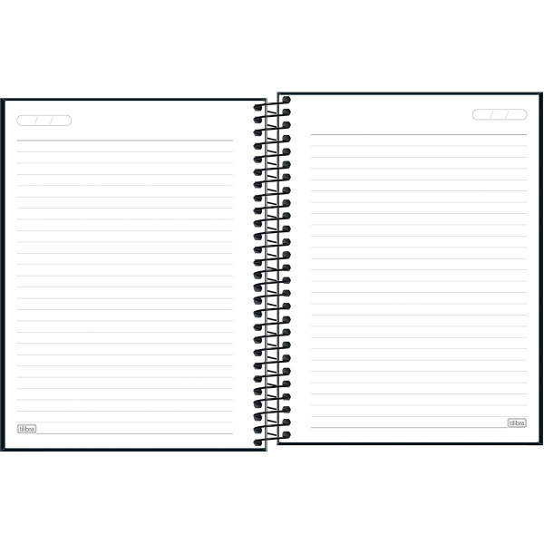 Caderno Colegial Capa Dura Zip Preto 160 Folhas - Tilibra Caderno Colegial Capa Dura Zip Preto 160 Folhas - Tilibra