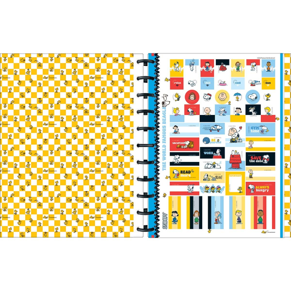 Caderno Universitário Tilidisco Snoopy - 10 Matérias - 160 Folhas - Tilibra Caderno Universitário Tilidisco Snoopy - 10 Matérias - 160 Folhas - Tilibra