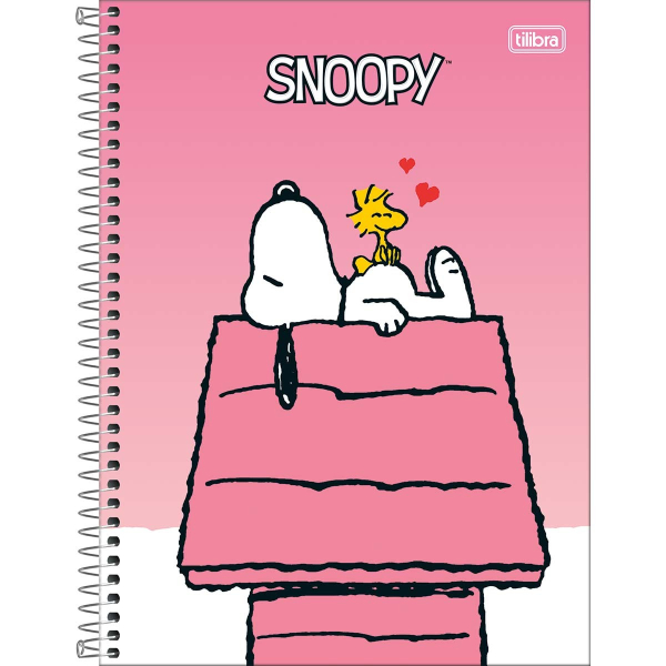 Caderno Universitário Capa Dura Snoopy Fit - 1 Matéria - 80 Folhas - Tilibra Caderno Universitário Capa Dura Snoopy Fit - 1 Matéria - 80 Folhas - Tilibra