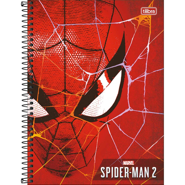 Caderno Universitário Capa Dura Spider-Man Game - 1 Matéria - 80 Folhas - Tilibra Caderno Universitário Capa Dura Spider-Man Game - 1 Matéria - 80 Folhas - Tilibra