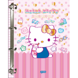 Fichário Colegial Hello Kitty - Jandaia