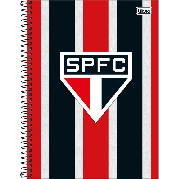 Caderno Universitário Capa Dura São Paulo - 1 Matéria - 80 Folhas - Tilibra Caderno Universitário Capa Dura São Paulo - 1 Matéria - 80 Folhas - Tilibra