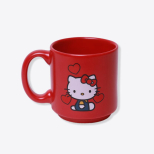 Caneca Mini Tina Hello Kitty Vermelha - Zona Criativa