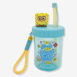 Copo Canudo Flip Bob Esponja 500ml - Zona Criativa