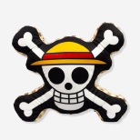 Almofada Formato Luffy Skull - Zona Criativa