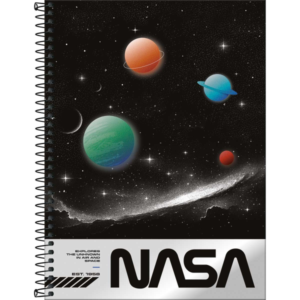 Caderno Universitário Capa Dura Nasa - 1 Matéria - 80 Folhas - Tilibra Caderno Universitário Capa Dura Nasa - 1 Matéria - 80 Folhas - Tilibra