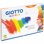 Giz Pastel Oleoso Maxi 48 Cores - Giotto