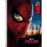 Caderno Universitário Capa Dura Spider Man Brand New Day - 1 Matéria - 80 Folhas - Tilibra