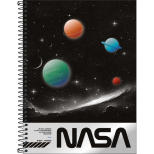 Caderno Universitário Capa Dura Nasa 10 Matérias - 160 Folhas - Tilibra