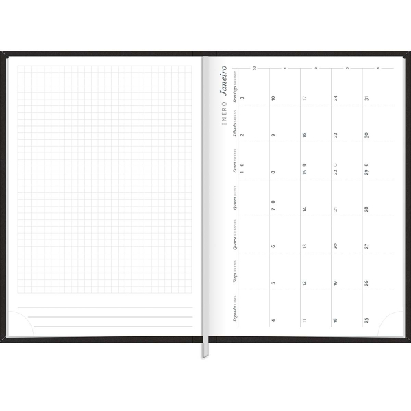 Agenda Pratika Preta 2027 - Tilibra Agenda Pratika Preta 2027 - Tilibra
