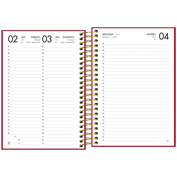 Agenda Napoli Cores 2027 - Tilibra Agenda Napoli Cores 2027 - Tilibra